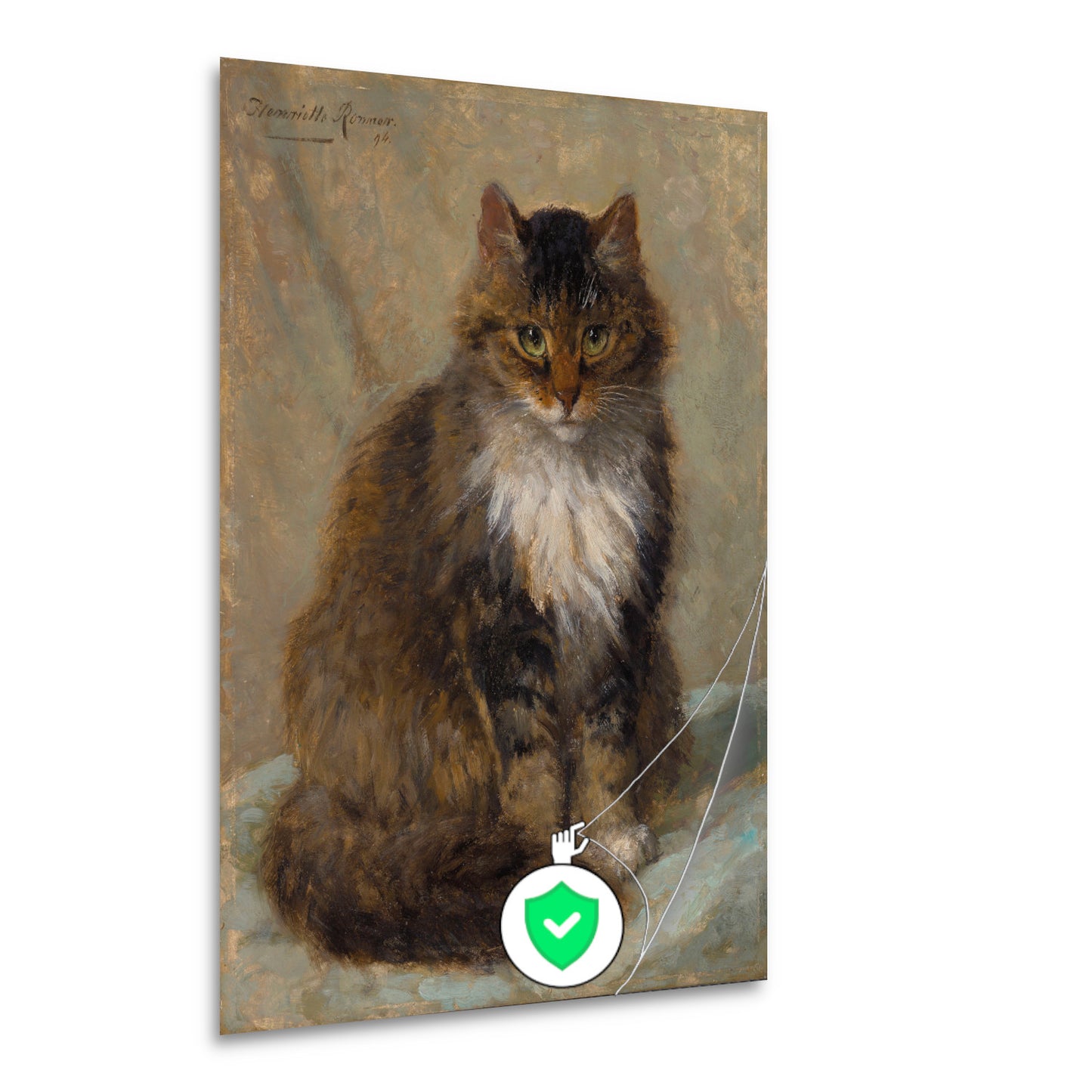 De Maine Coon - Henriette Ronner-Knip poster