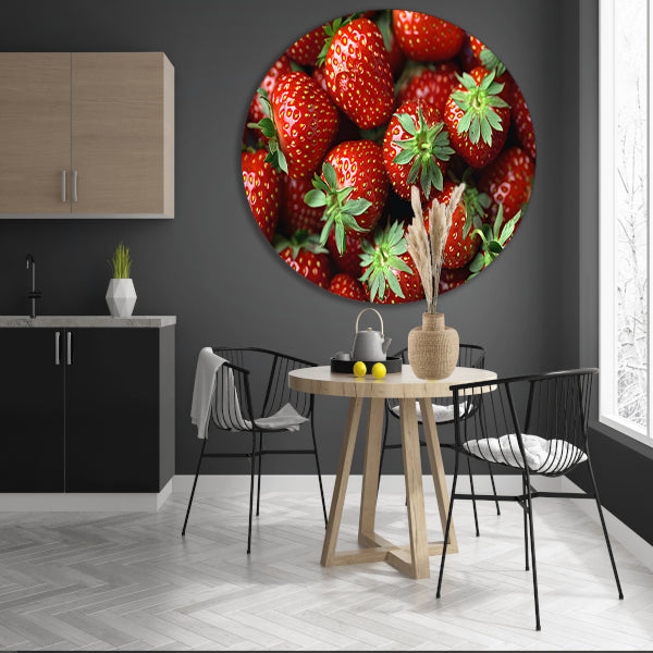 Schaal vol aardbeien forex muurcirkel