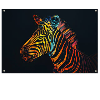 Zebra tuinposters
