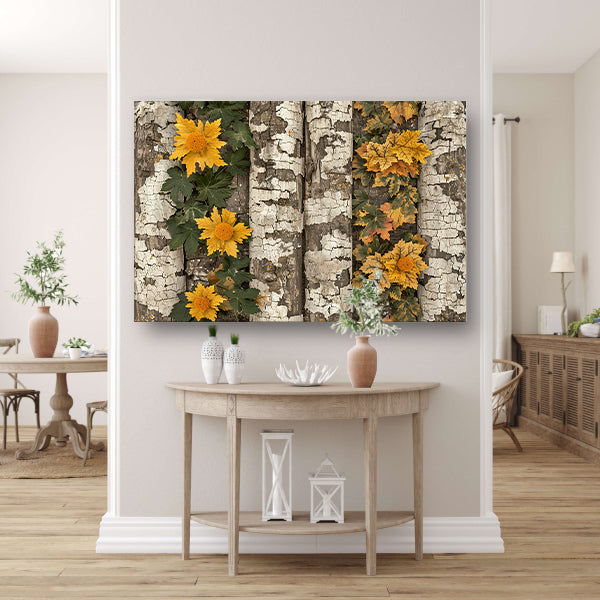 Zonnebloemen van Van Gogh canvas