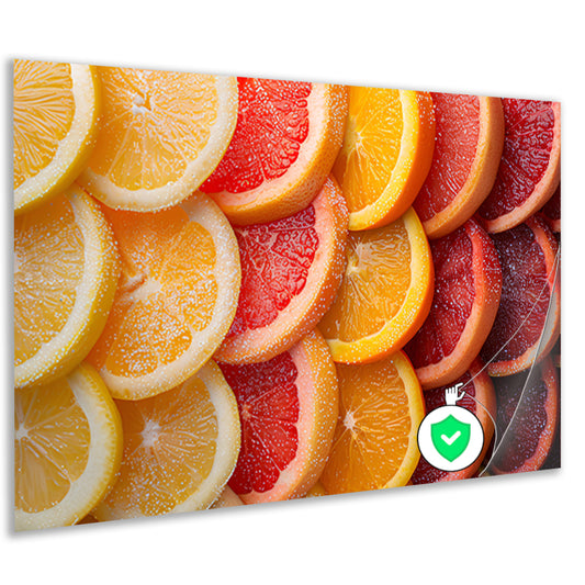Citrusvruchtenstilleven poster