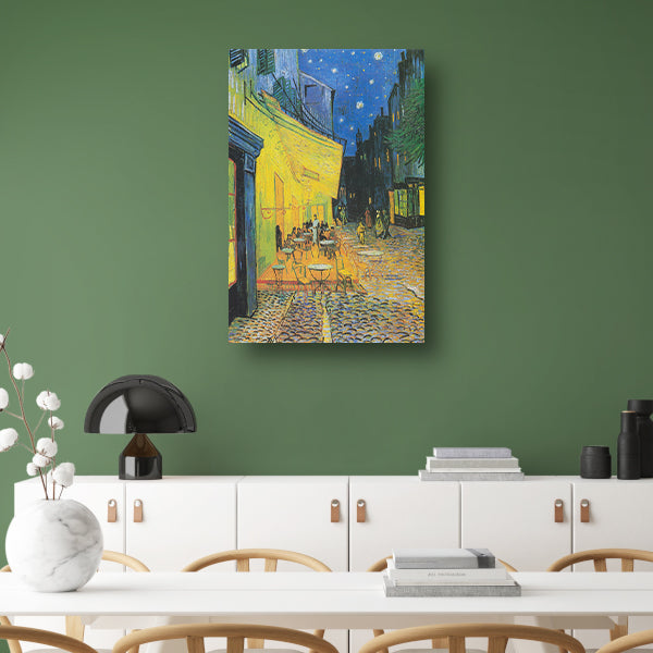 Caféterras bij nacht - Vincent van Gogh poster