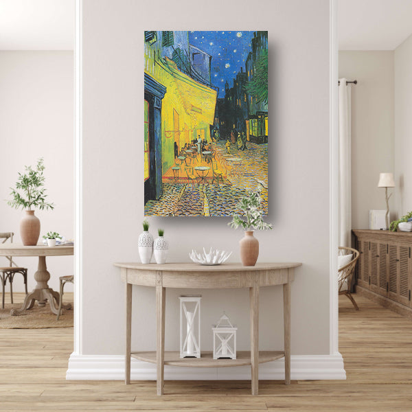Caféterras bij nacht - Vincent van Gogh poster