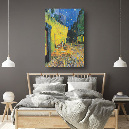 Caféterras bij nacht - Vincent van Gogh poster
