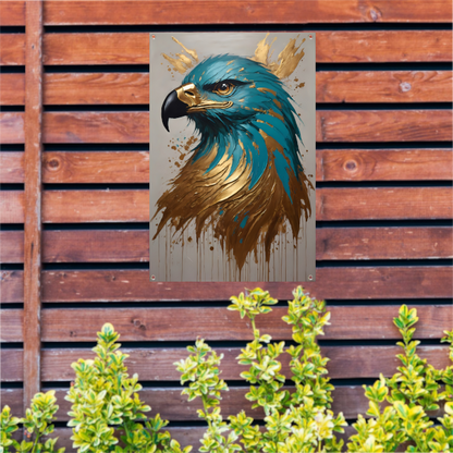 De Majestueuze Gouden Adelaar tuinposter