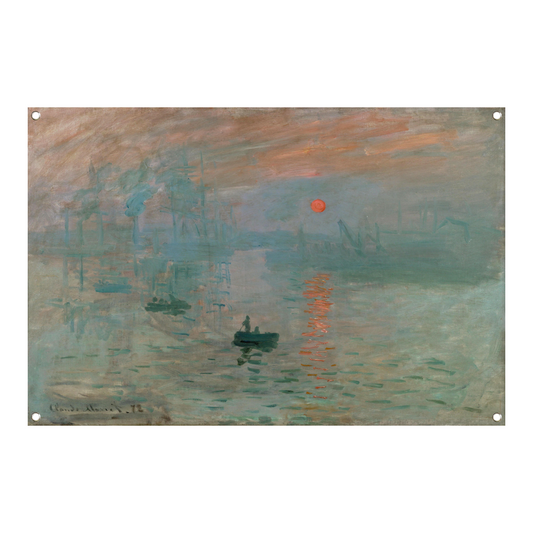 Impressie, zonsopkomst - Claude Monet tuinposter