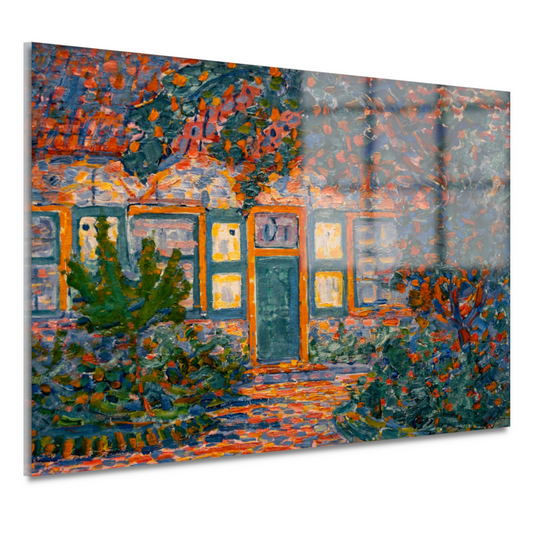 Kleine huis in de zon - Piet Mondriaan acrylglas