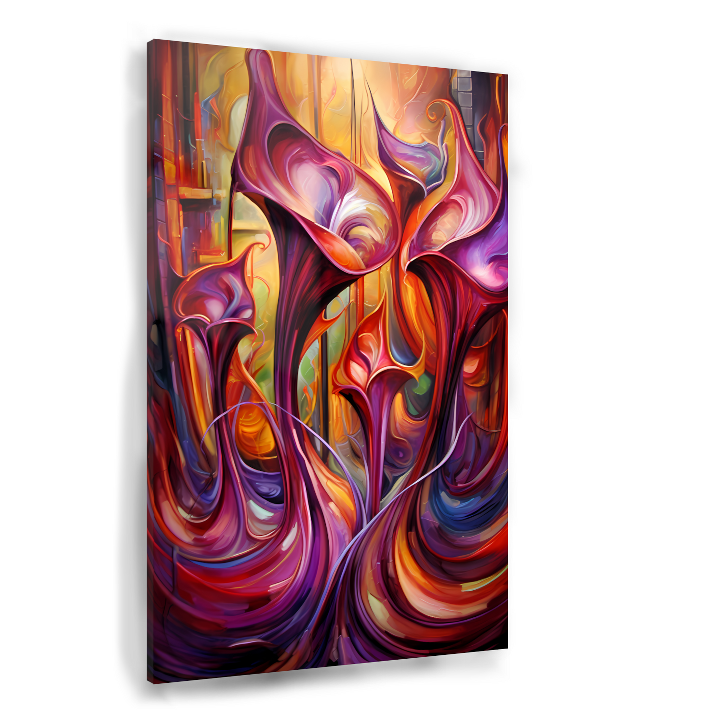 Dans van kleur en licht Acrylglas