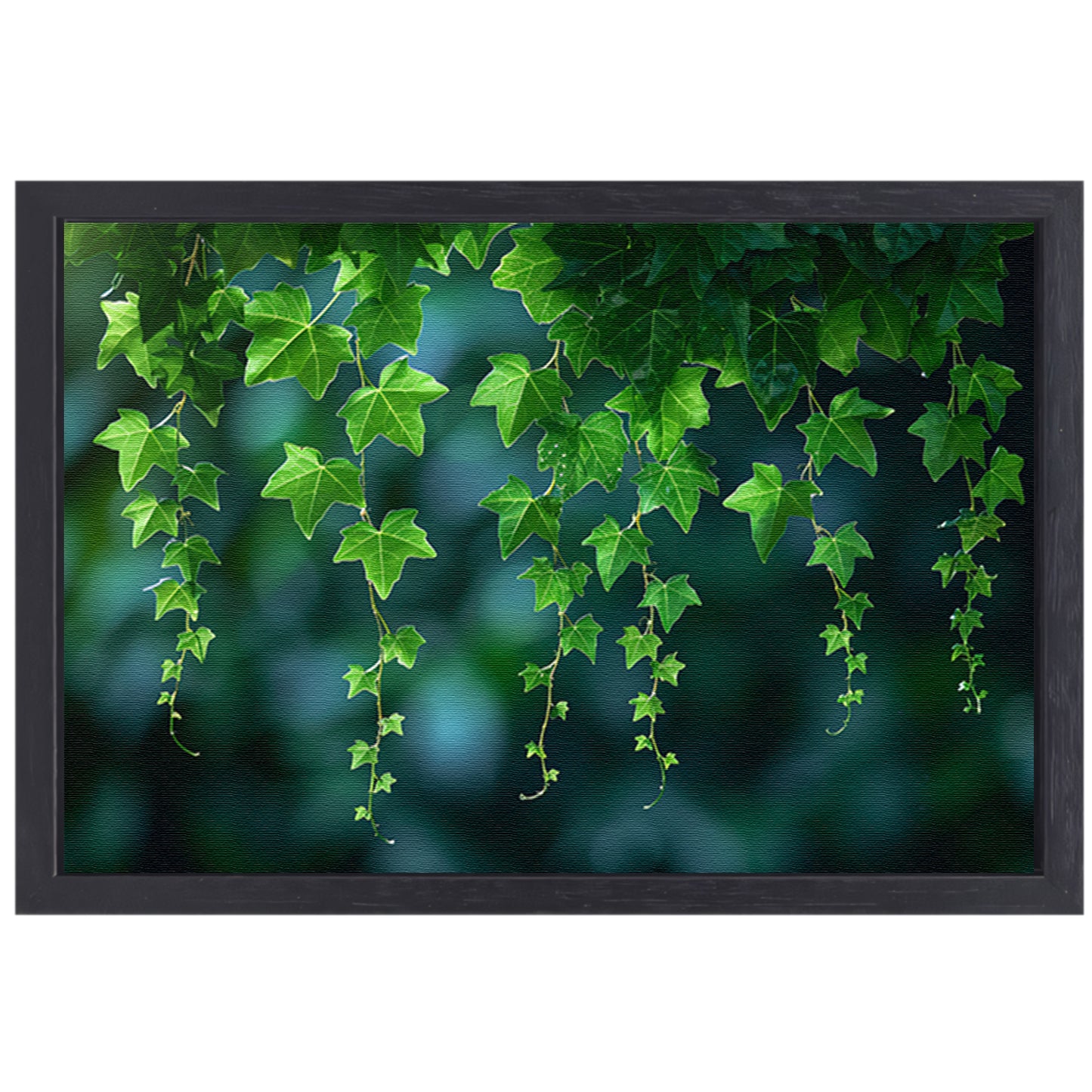 Dans van licht door hangende bladeren canvas met baklijst