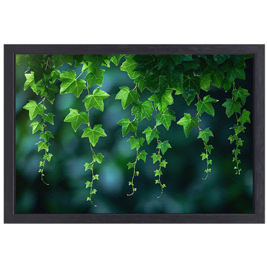 Dans van licht door hangende bladeren canvas met baklijst