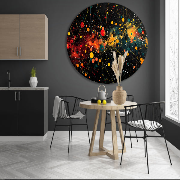 Abstract Sterrenhemel forex muurcirkel