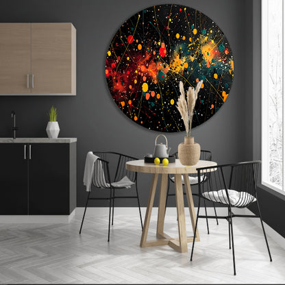 Abstract Sterrenhemel forex muurcirkel
