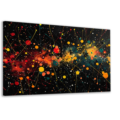 Abstract Sterrenhemel canvas