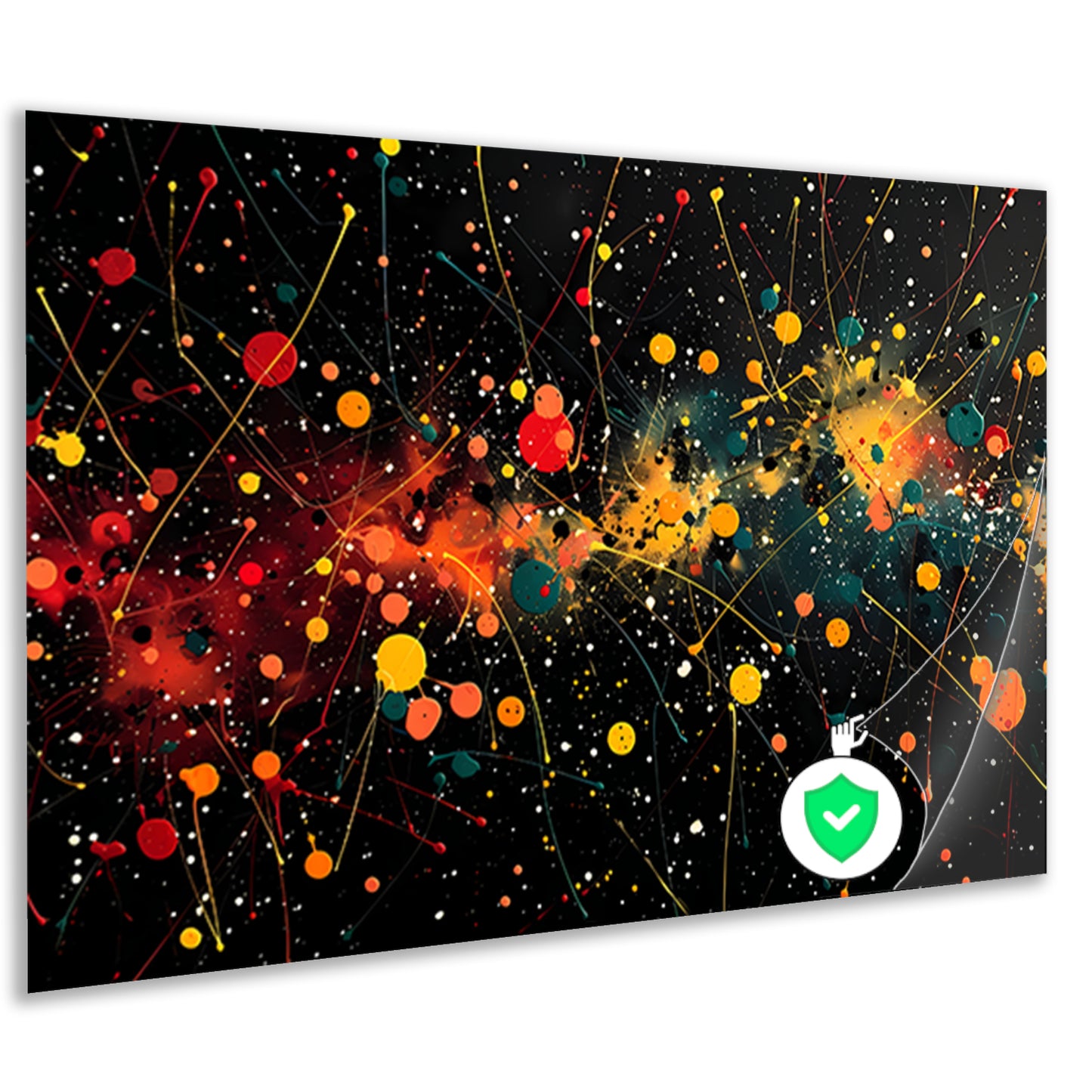 Abstract Sterrenhemel poster