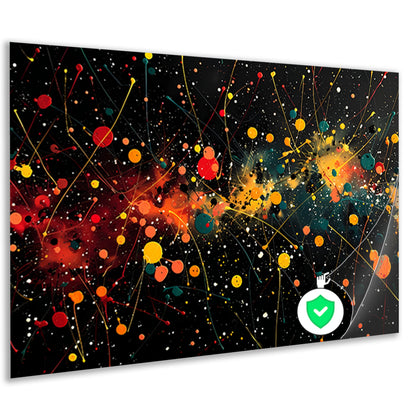 Abstract Sterrenhemel poster