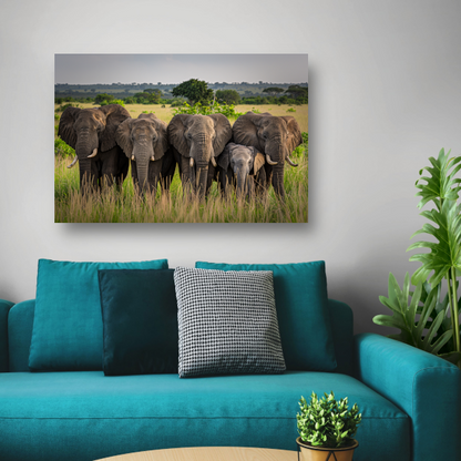 De Stille Kracht van de Natuur canvas