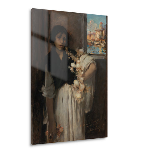 Venetiaanse uienverkoper - John Singer Sargent Acrylglas