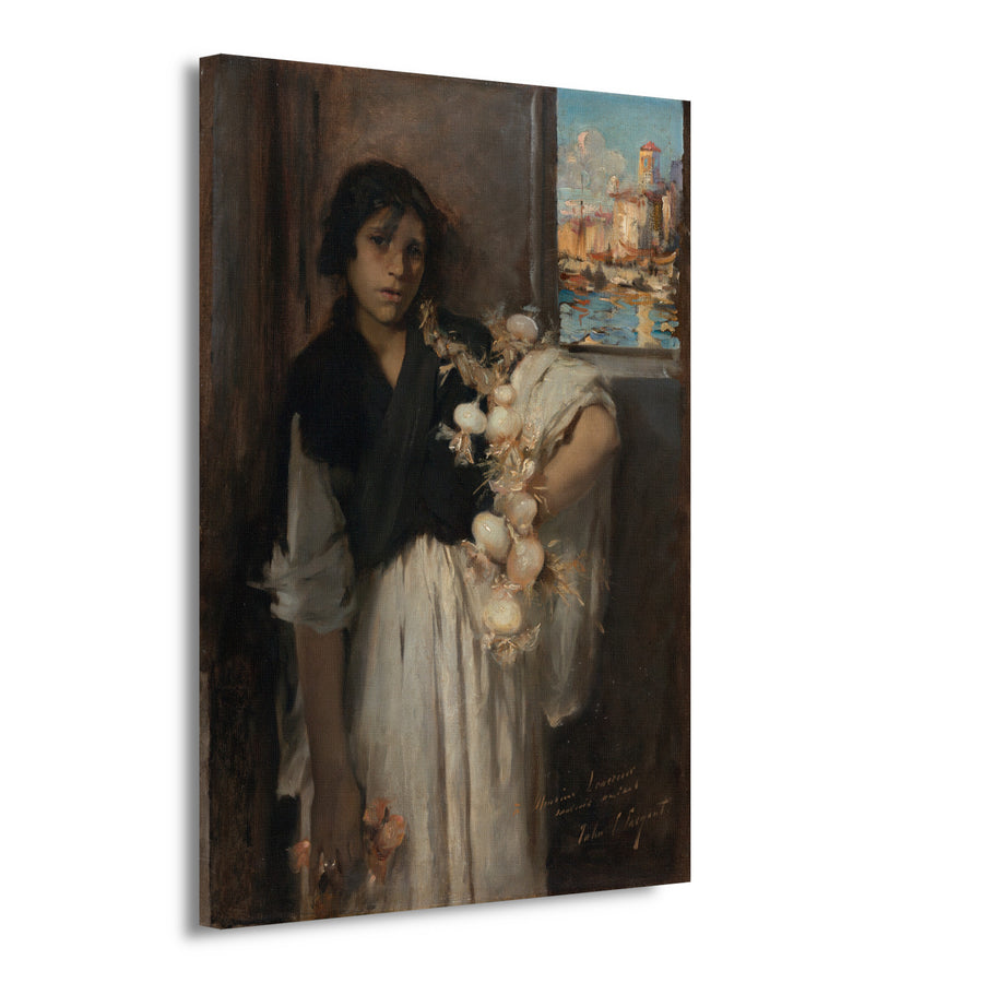 Venetiaanse uienverkoper - John Singer Sargent canvas