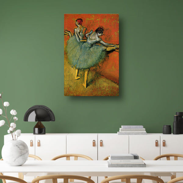 Dansers aan de Barre - Edgar Degas poster