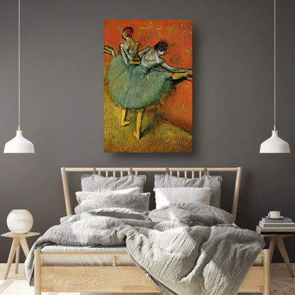 Dansers aan de Barre - Edgar Degas poster