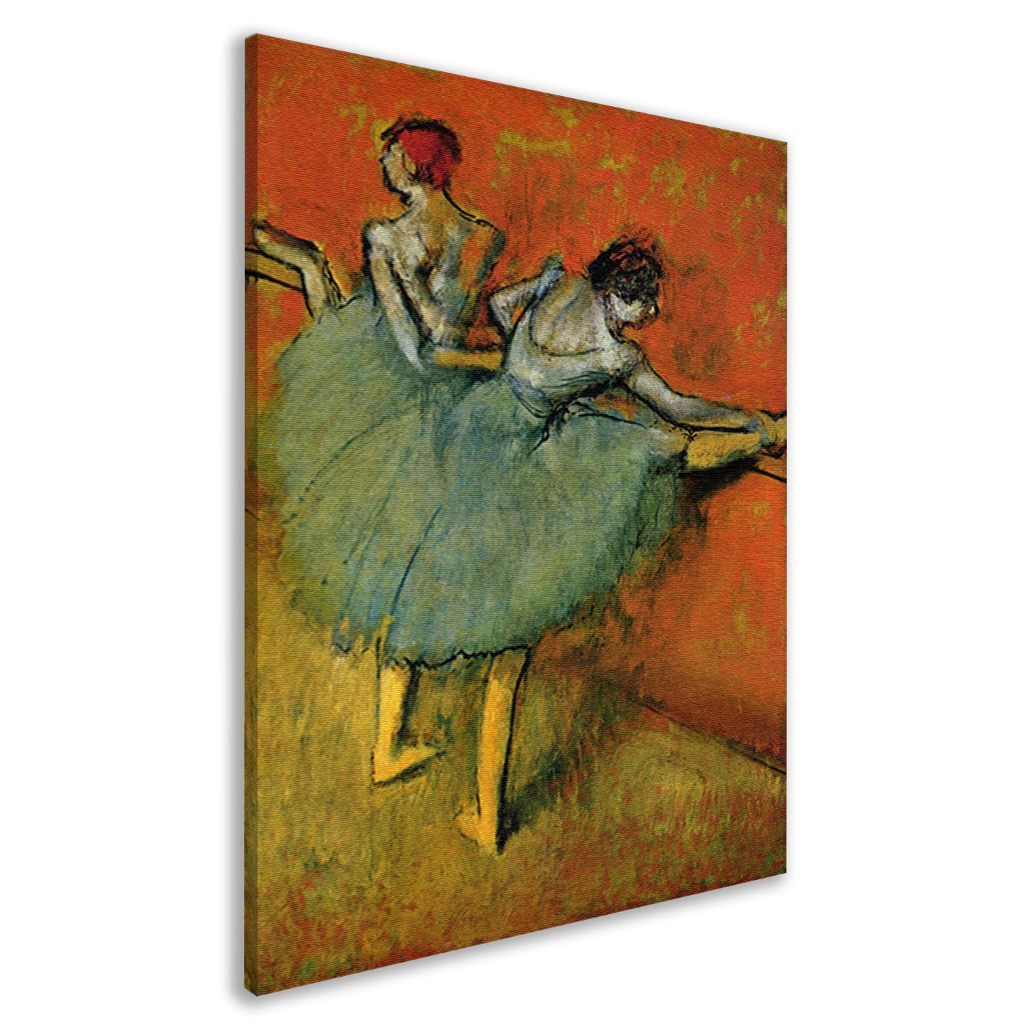 Dansers aan de Barre - Edgar Degas canvas