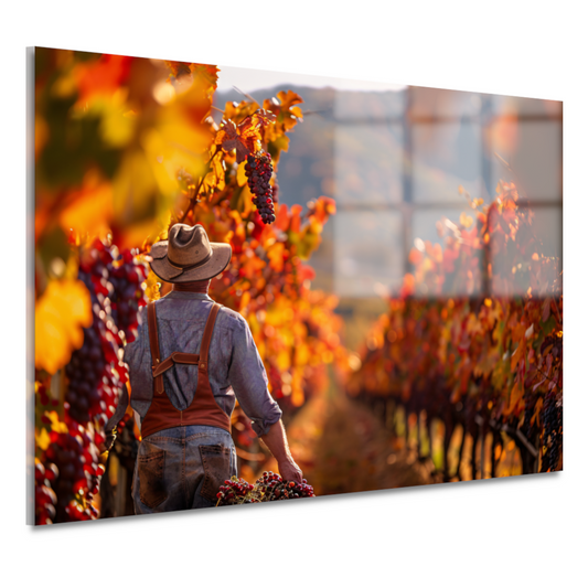 Oogsten Tussen Herfstkleuren acrylglas