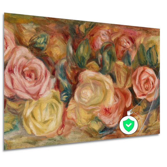 Rozen - Pierre-Auguste Renoir poster