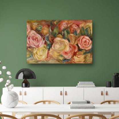 Rozen - Pierre-Auguste Renoir canvas