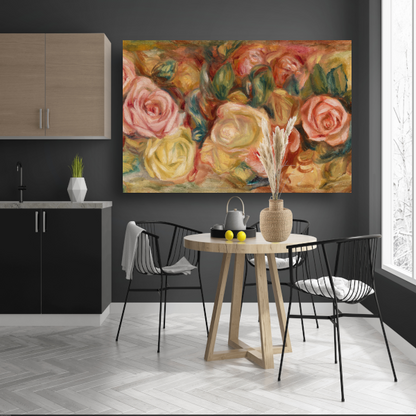 Rozen - Pierre-Auguste Renoir canvas