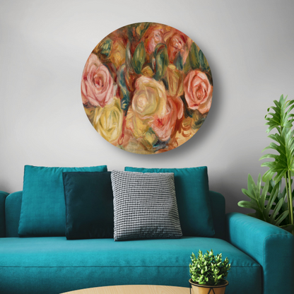 Rozen - Pierre-Auguste Renoir forex muurcirkel