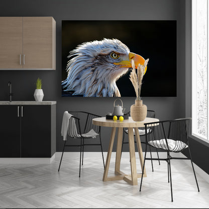 Close-up Amerikaanse Wouw canvas