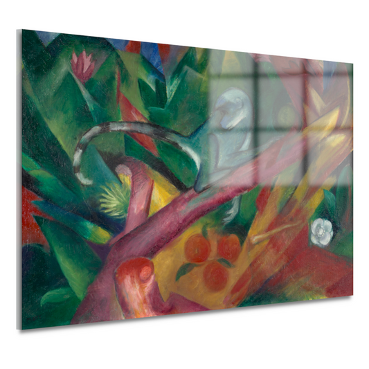 De kleine aap - Franz Marc acrylglas