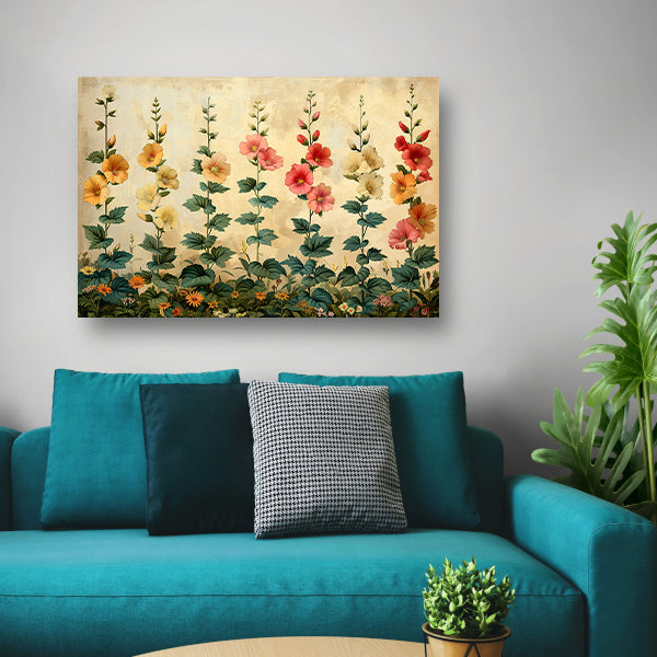 Impressionistische Bloemenpracht canvas