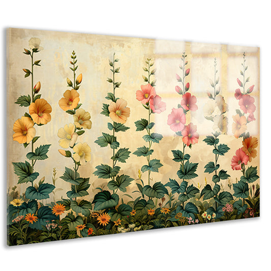 Impressionistische Bloemenpracht acrylglas