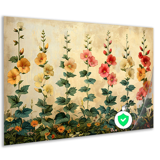 Impressionistische Bloemenpracht poster