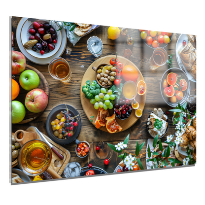 Stilleven met fruit acrylglas