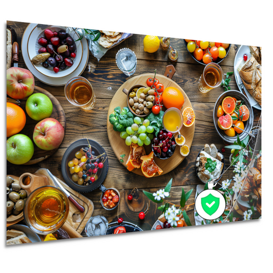 Stilleven met fruit poster