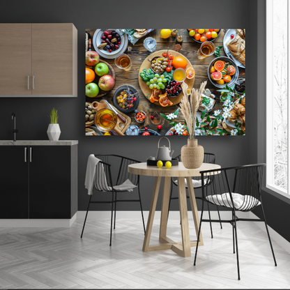 Stilleven met fruit poster