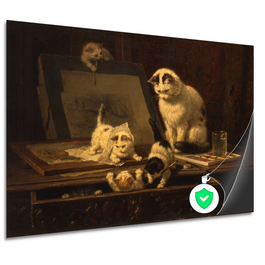 De tekenaars - Henriëtte Ronner-Knip poster