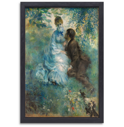 In the Summer - Pierre-Auguste Renoir canvas met baklijst
