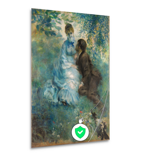 In the Summer - Pierre-Auguste Renoir poster