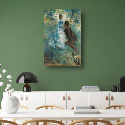 In the Summer - Pierre-Auguste Renoir canvas met baklijst