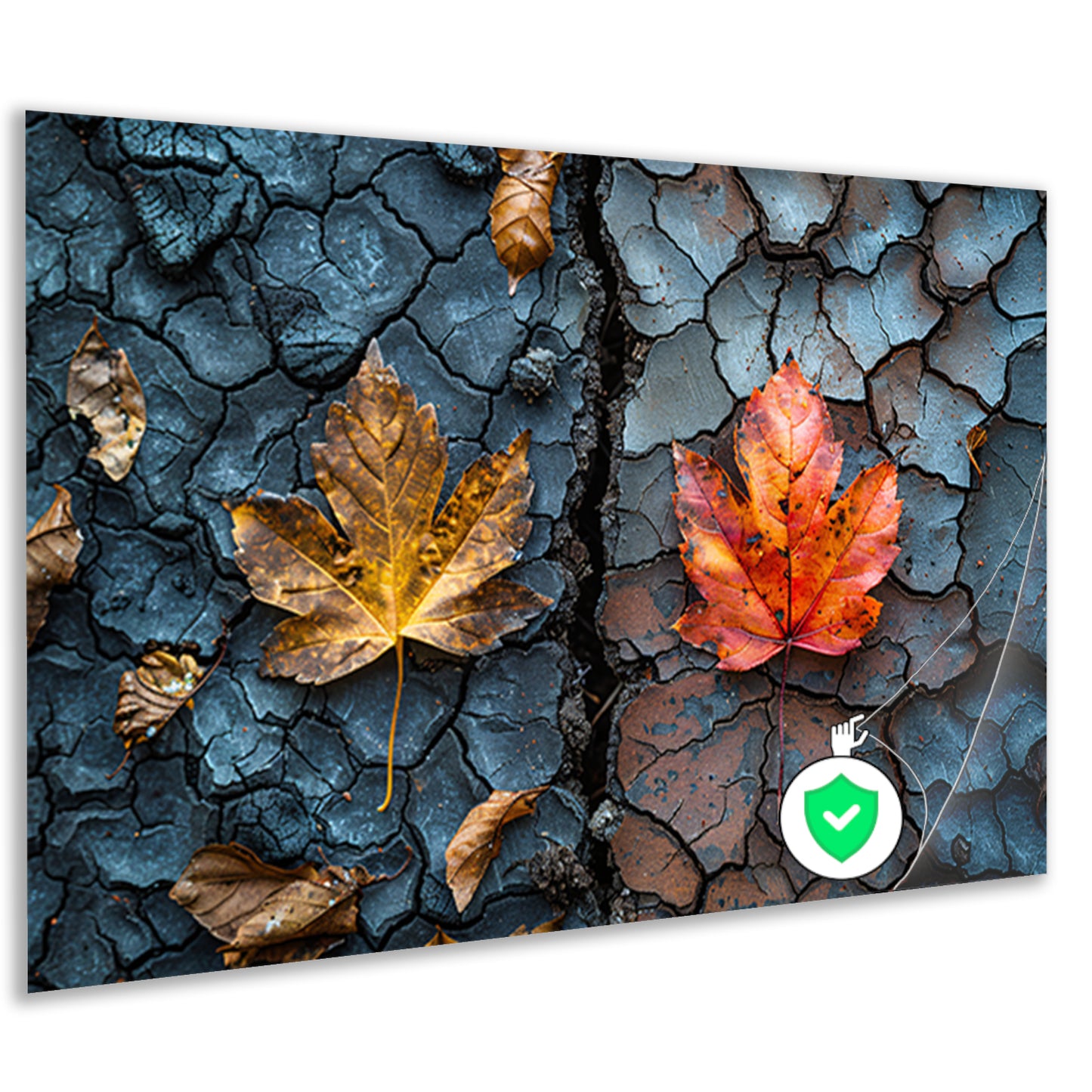 Minimalistisch bladeren poster