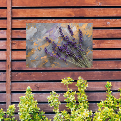 Lavendel in Impressionistische Stijl tuinposter