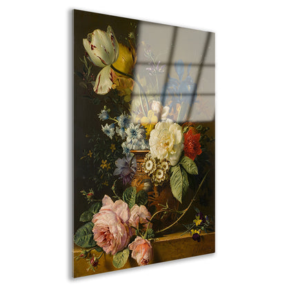 Bloemstilleven - Georgius Jacobus Johannes van Os Acrylglas