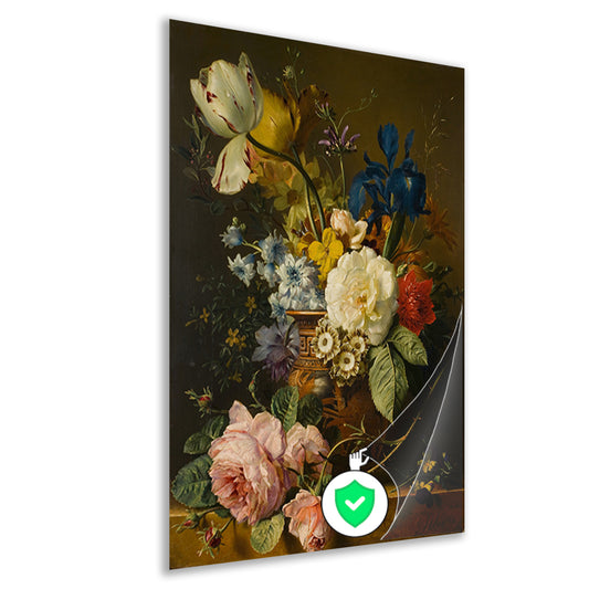 Bloemstilleven - Georgius Jacobus Johannes van Os poster