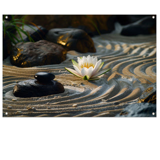 Bloemenveld tuinposters