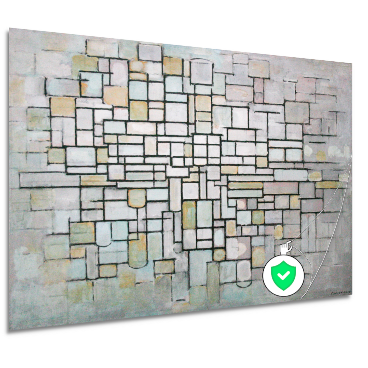 Samenstelling Nr. 11 - Piet Mondriaan poster