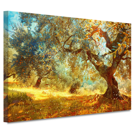 Impressionistisch Boslandschap canvas