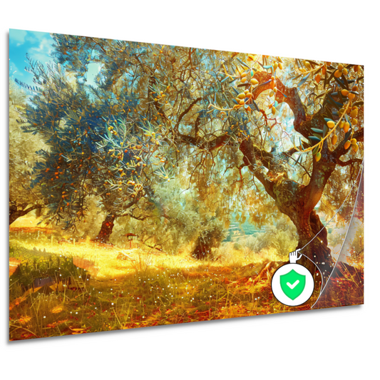 Impressionistisch Boslandschap poster